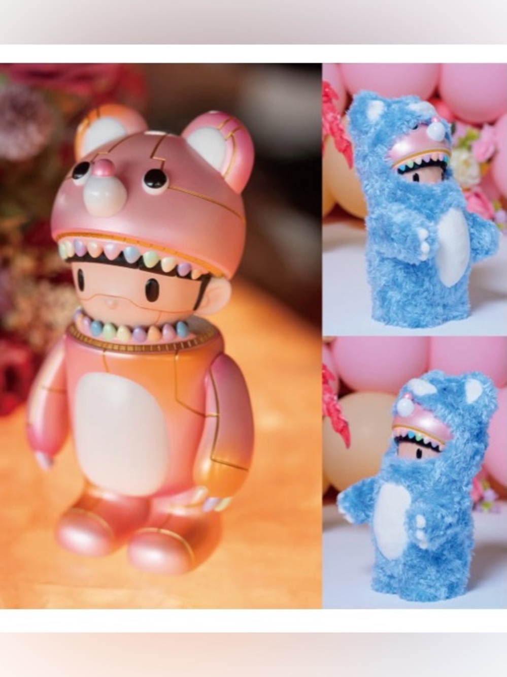 Instinctoy x Nong J.P. Robotic Muckey Limited Edition Soft Vinyl Plush Art Toy